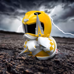TUBBZ Power Rangers: Yellow Ranger, Collectible figure, Cartoon