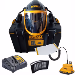 Dewalt DXPGH2SB21 Powered Air Purifying Respirator with Hard Hat / P3 Filter