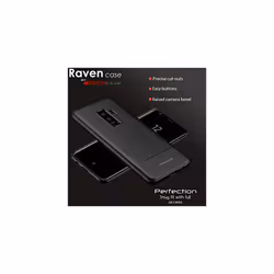 Samsung Galaxy S9 Plus Case - [Raven Case] Flexible Shockproof TPU Slim Fit Carbon Fibre Case Cover - Carbon Fibre Detail Soft Flexible Protective