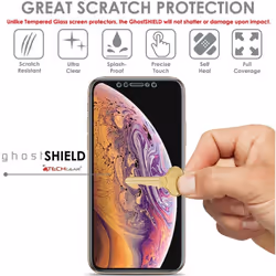 TECHGEAR [2 Pack] Screen Protectors for iPhone 11 Pro Max, iPhone XS Max [ghostSHIELD Edition] Genuine Reinforced TPU Screen...