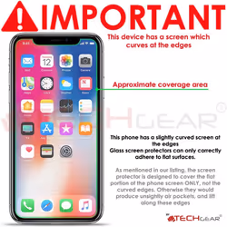 TECHGEAR [2 Pack Screen Protector for iPhone 11 Pro Max, iPhone XS Max, Genuine Tempered Glass Screen Protector Guard Covers Compatible with Apple