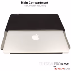 TECHGEAR Ultra Slim [Tweed Effect] Laptop Envelope Sleeve Case Cover with Pocket fits Apple MacBook Air 11 Inch, Macbook 12...