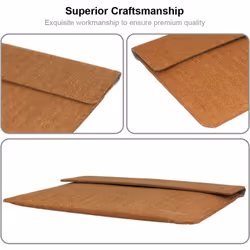 TECHGEAR Ultra Slim [Tweed Effect] Laptop Envelope Sleeve Case Cover with Pocket fits MacBook Air/Pro 13 Inch, Microsoft...