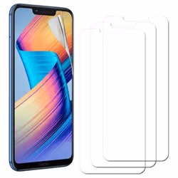 [5 Pack] TECHGEAR Screen Protectors fit Honor Play - Clear Lcd Screen Protectors Cover Guards