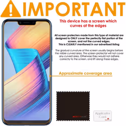 [5 Pack] TECHGEAR Screen Protectors fit Honor Play - Clear Lcd Screen Protectors Cover Guards