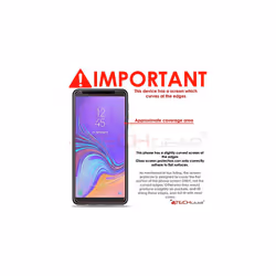 TECHGEAR [2 Pack] GLASS Edition for Samsung Galaxy A7 2018 (SM-A750FN Series) Genuine Tempered Glass Screen Protector Guard Cover Compatible with