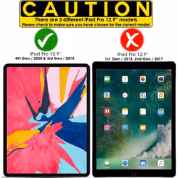 TECHGEAR 2 Pack Anti-Glare Screen Protectors for iPad Pro 12.9" 2022 2021 2020 2018, MATTE Screen Protector Compatible with Apple iPad Pro 12.9 inch