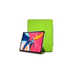 TECHGEAR Smart Case fits Apple iPad Pro 12.9 2018, [Apple Pencil Compatible] Case Tri-fold Stand Cover with Corner Protection [Auto Wake / Sle - Green