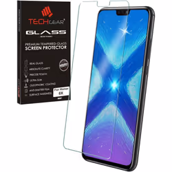 TECHGEAR GLASS Edition for Honor 8X Genuine Tempered Glass Screen Protectors Compatible with Honor 8X