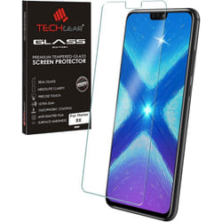TECHGEAR GLASS Edition for Honor 8X Genuine Tempered Glass Screen Protectors  Compatible with Honor 8X