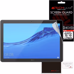 TECHGEAR Screen Protector for Huawei MediaPad T5 10 (10.1" Screen) -Clear Screen Protector with Screen Cleaning Cloth & Appl ...