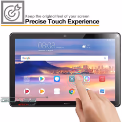 TECHGEAR GLASS Edition fits Huawei MediaPad T5 10 (10.1" Screen) - Genuine Tempered Glass Screen Protector Guard Cover Compatible with Huawei Mediapad