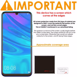 [3 Pack] Screen Protectors for Honor 10 Lite, CLEAR LCD Screen Protectors Cover Guards Compatible with Honor 10 Lite