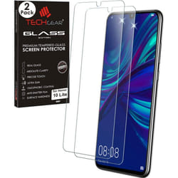 [2 Pack] TECHGEAR GLASS Edition for Honor 10 Lite Genuine Tempered Glass Screen Protector Compatible with Honor 10 Lite