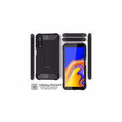 TECHGEAR Galaxy A7 2018 Case [Tough Armoured] ShockProof Dual-Layer Protective Heavy Duty Tough Cover Compatible with Samsung Galaxy A7 2018