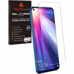 Screen Protector fits Honor View 20, TECHGEAR GLASS Edition Genuine Tempered Glass Screen Protector Compatible with Honor Vie ...