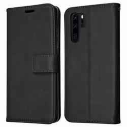 TECHGEAR Compatible with Huawei P30 Pro Leather Wallet Case, Flip Protective Case Cover with Card Slots, Kickstand and Wrist. ...