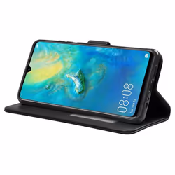 TECHGEAR Compatible with Huawei P30 Pro Leather Wallet Case, Flip Protective Case Cover with Card Slots, Kickstand and Wrist...