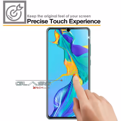 TECHGEAR [2 Pack] Screen Protector fits Huawei P30, GLASS Edition Genuine Tempered Glass Screen Protector Guard Cover...