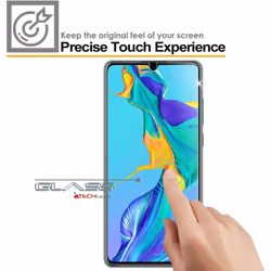 [2 Pack] Screen Protector fits Huawei P30 Lite, TECHGEAR GLASS Edition Genuine Tempered Glass Screen Protector Compatible with Huawei P30 Lite