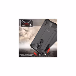 TECHGEAR Moto G7 Play Case [Tough Armoured] ShockProof Dual-Layer Protective Heavy Duty Tough Cover Compatible with Motorola Moto G7 Play - (Slate)