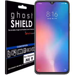 [2 Pack] TECHGEAR Screen Protectors for Xiaomi Mi 9 [ghostSHIELD Edition] Reinforced TPU Screen Protector with FULL Screen Co ...