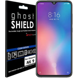 [2 Pack] TECHGEAR Screen Protectors for Xiaomi Mi 9 [ghostSHIELD Edition] Reinforced TPU Screen Protector with FULL Screen Coverage [Edges Protection]