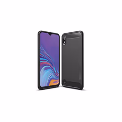 Compatible with Samsung Galaxy A10 Case [Stealth Case] Flexible, Shockproof, Ultra Slim, Soft TPU Protective Shell Cover with ...