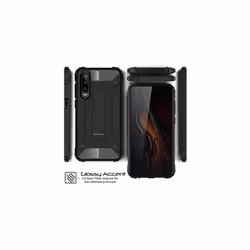 TECHGEAR P30 Case [Tough Armoured] ShockProof Dual-Layer Protective Heavy Duty Tough Cover Compatible with Huawei P30 - (Blue)