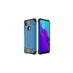 TECHGEAR Y6s / Y6 2019 Case [Tough Armoured] ShockProof Dual-Layer Protective Heavy Duty Tough Cover Compatible with Huawei Y6 / Y6s 2019 - (Blue)