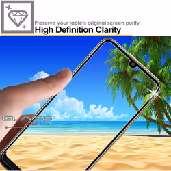 TECHGEAR [2 Pack] GLASS Edition Screen Protector Compatible with Huawei Y7 2019, Tempered Glass Screen Protector Cover [9H Hardness] [No-Bubble]