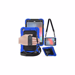 TECHGEAR UTILITY Case for Apple iPad Mini 5 / iPad Mini 4 - HEAVY DUTY Shockproof Protect Case 360 Degree Rotating Stand, Han ...
