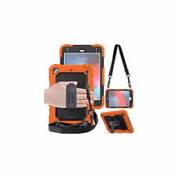 TECHGEAR UTILITY Case for Apple iPad Mini 5 / iPad Mini 4 - HEAVY DUTY Shockproof Protect Case 360 Degree Rotating Stand, Han ...