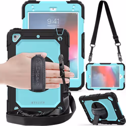 TECHGEAR UTILITY Case fits Apple iPad Mini 5th Gen 2019 / iPad Mini 4 Tough Rugged HEAVY DUTY Armour Shockproof Protect Case. ...