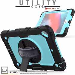 TECHGEAR UTILITY Case fits Apple iPad Mini 5th Gen 2019 / iPad Mini 4 Tough Rugged HEAVY DUTY Armour Shockproof Protect Case...