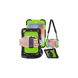 TECHGEAR UTILITY Case for Apple iPad Mini 5 / iPad Mini 4 - HEAVY DUTY Shockproof Protect Case 360 Degree Rotating Stand, Han ...