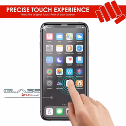 TECHGEAR Anti Glare Screen Protector for Apple iPhone 11 Pro, iPhone XS, iPhone X - MATTE GLASS Edition Genuine Tempered Glass Full Screen Protector