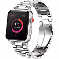 TECHGEAR Watch Band for Apple Watch 38mm / 40mm / 41mm Stainless Steel Link Bracelet Watch Strap Metal Clasp for Series 8 7 6 ...
