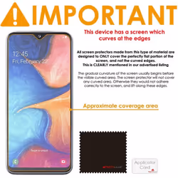 TECHGEAR [5 Pack] Screen Protectors Compatible with Samsung Galaxy A20e, CLEAR LCD Screen Protectors Cover Guards
