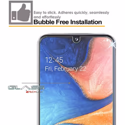 TECHGEAR 2 Pack GLASS Edition Compatible with Samsung Galaxy A20e, Tempered Glass Screen Protector Covers [2.5D Round Edge] [9H...