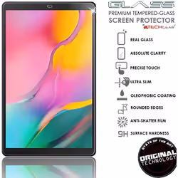 TECHGEAR GLASS Edition Screen Protector Compatible with Samsung Galaxy Tab A 10.1" 2019 (SM-T510 / SM-T515), Tempered Glass...