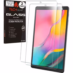 TECHGEAR [2 Pack GLASS Edition Screen Protector Compatible with Samsung Galaxy Tab A 10.1" 2019 (SM-T510 / SM-T515), Tempered ...