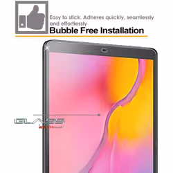 TECHGEAR [2 Pack GLASS Edition Screen Protector Compatible with Samsung Galaxy Tab A 10.1" 2019 (SM-T510 / SM-T515), Tempered Glass Screen Protector