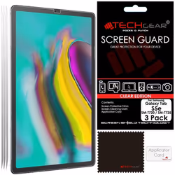 TECHGEAR [Pack of 3 Screen Protector Compatible with Samsung Galaxy Tab S5e 10.5" (SM-T720 / SM-T725), Ultra CLEAR Screen Pro ...