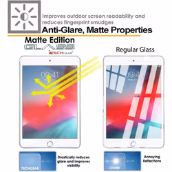 TECHGEAR Anti-Glare Screen Protector for iPad Mini 5th Generation 2019 - MATTE GLASS Edition Genuine Tempered Glass Screen...