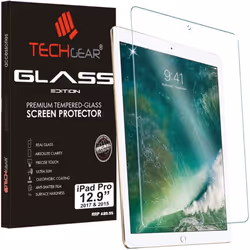 TECHGEAR Anti-Glare Screen Protector for iPad Pro 12.9" 2nd Gen / 1st Gen - MATTE GLASS Edition Genuine Tempered Glass Screen ...