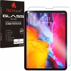 TECHGEAR Anti-Glare Screen Protector iPad Air 4 2020, iPad Pro 11" - MATTE Edition Tempered Glass Screen Protector Compatible ...