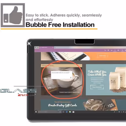 TECHGEAR Anti-Glare Screen Protector Compatible with Microsoft Surface Go 10" - MATTE GLASS Edition Genuine Tempered Glass...