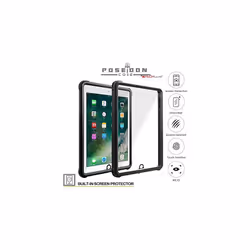 TECHGEAR Waterproof Case for iPad 9.7" 6th / 5th Gen  [Poseidon Case] Slim Shockproof Waterproof Case with Built-in Screen Protector + Stand & Strap