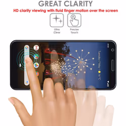 TECHGEAR [Pack of 3] Screen Protectors fits Google Pixel 3a XL [ghostSHIELD Edition] Reinforced TPU film Screen Protector Guard...